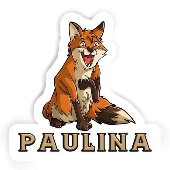 Sticker Fox Paulina Gift package Image