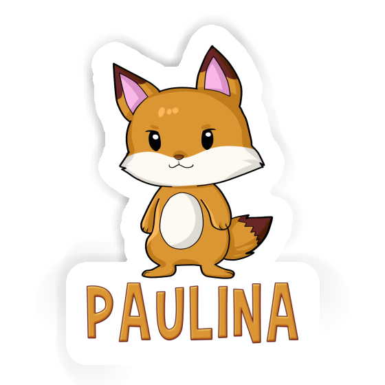 Fox Sticker Paulina Notebook Image