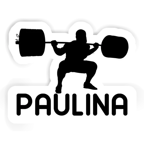 Sticker Paulina Weightlifter Gift package Image