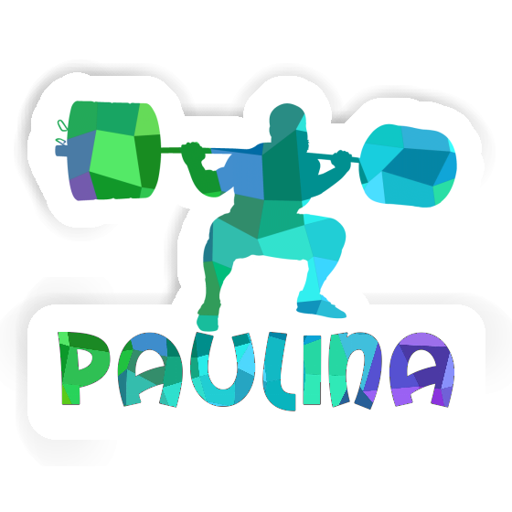 Sticker Paulina Weightlifter Gift package Image