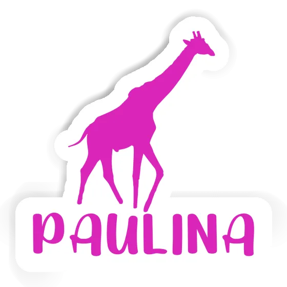 Sticker Paulina Giraffe Gift package Image