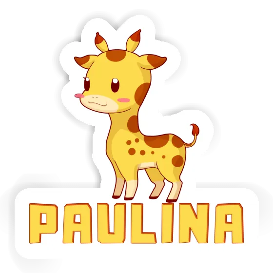 Giraffe Sticker Paulina Gift package Image