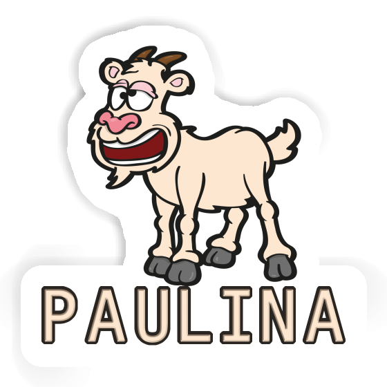 Paulina Sticker Goat Laptop Image