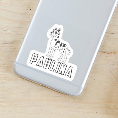 Paulina Sticker Great Dane Dog Gift package Image