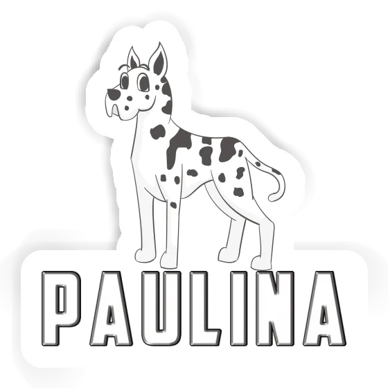 Paulina Sticker Great Dane Dog Gift package Image