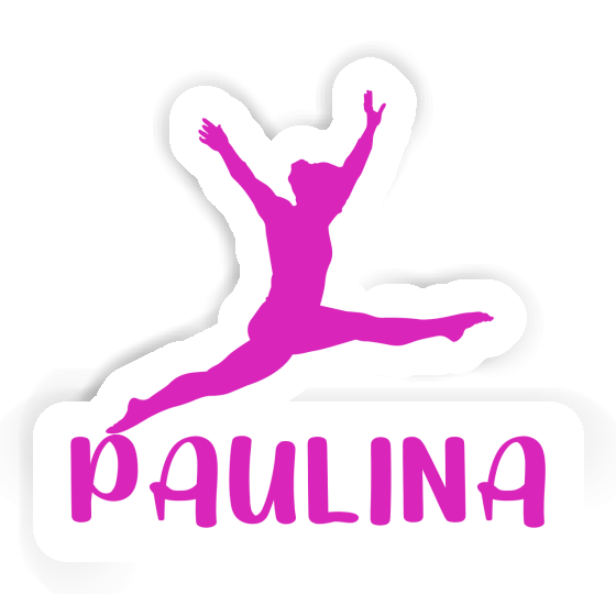 Paulina Sticker Gymnast Notebook Image