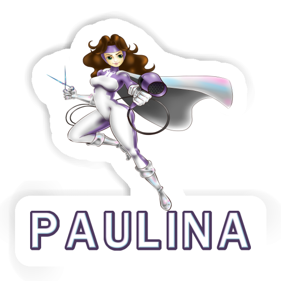 Sticker Paulina Hairdresser Laptop Image