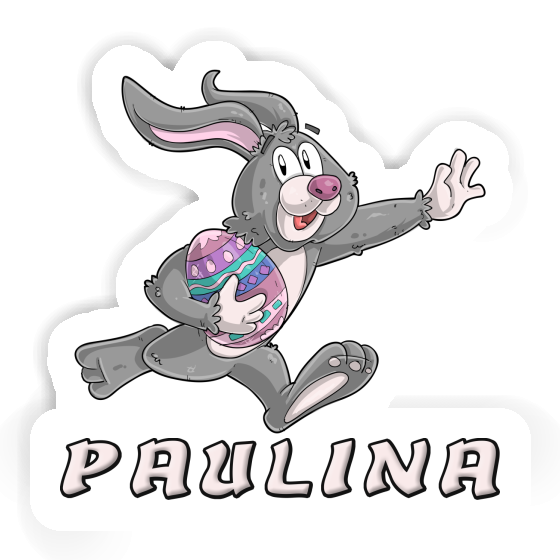 Sticker Paulina Rugby rabbit Notebook Image