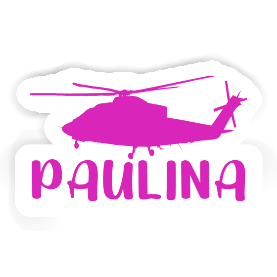 Paulina Sticker Helicopter Notebook Image