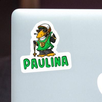 Hip-Hop-Pinguin Sticker Paulina Notebook Image