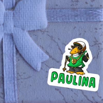 Sticker Paulina Hip-Hop Penguin Gift package Image