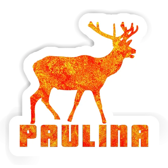 Sticker Paulina Deer Gift package Image