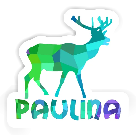 Sticker Hirsch Paulina Laptop Image