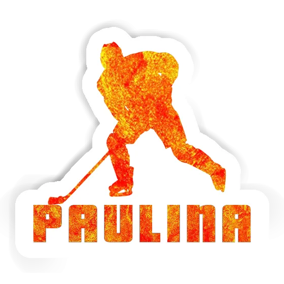 Sticker Hockey Player Paulina Image