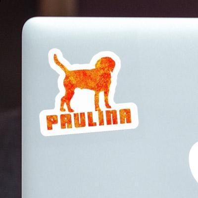 Hund Sticker Paulina Notebook Image