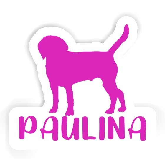 Sticker Paulina Hund Gift package Image