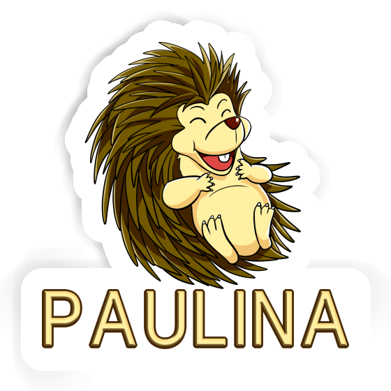 Sticker Paulina Hedgehog Notebook Image