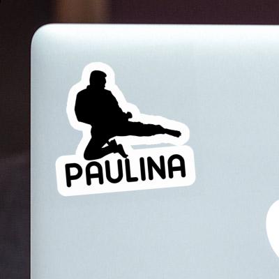 Sticker Paulina Karateka Laptop Image