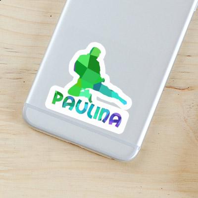 Paulina Sticker Karateka Notebook Image