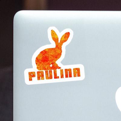 Rabbit Sticker Paulina Laptop Image