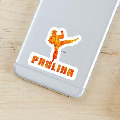 Paulina Sticker Karateka Notebook Image