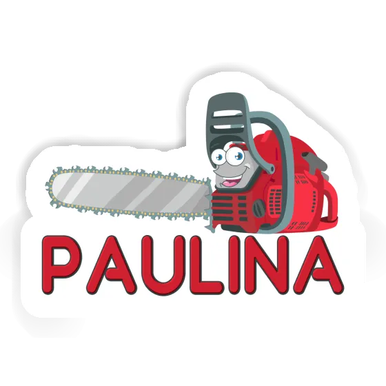 Sticker Paulina Chainsaw Notebook Image