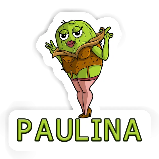 Paulina Sticker Kiwi Notebook Image