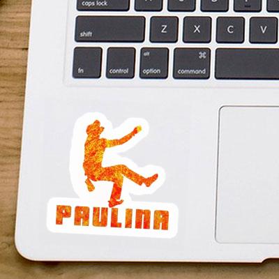 Sticker Paulina Climber Laptop Image