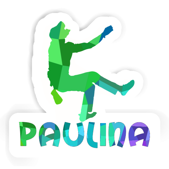 Climber Sticker Paulina Laptop Image