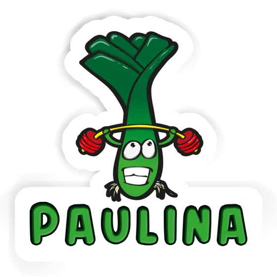 Leek Sticker Paulina Laptop Image