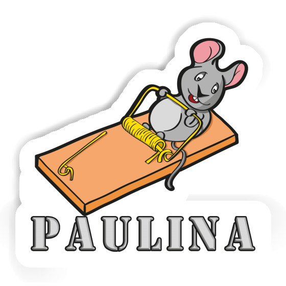 Sticker Fitness Mouse Paulina Image