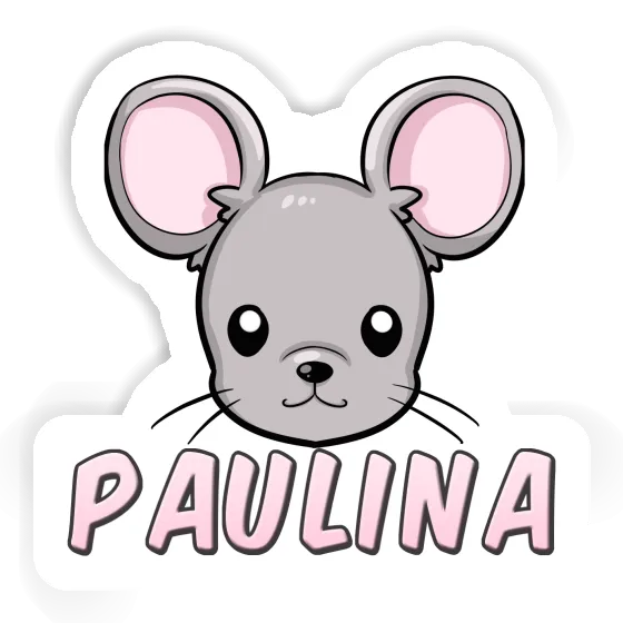 Paulina Sticker Mouse Notebook Image