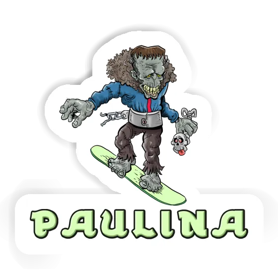 Boarder Sticker Paulina Notebook Image