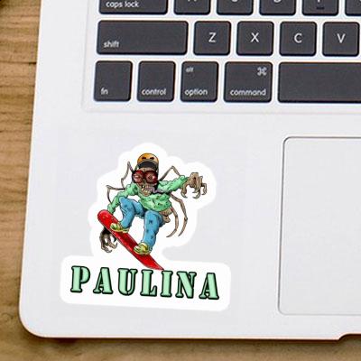 Paulina Sticker Snowboarder Gift package Image