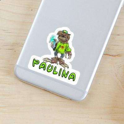 Sprayer Sticker Paulina Notebook Image