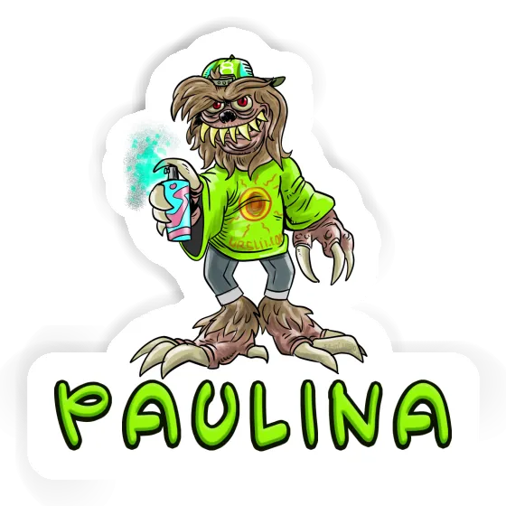 Sprayer Sticker Paulina Gift package Image