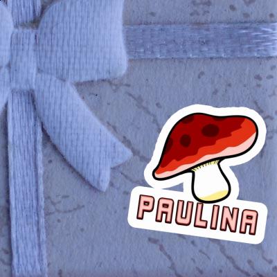 Paulina Autocollant Champignon Notebook Image