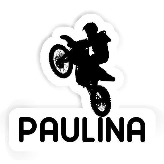 Sticker Paulina Motocross Rider Gift package Image