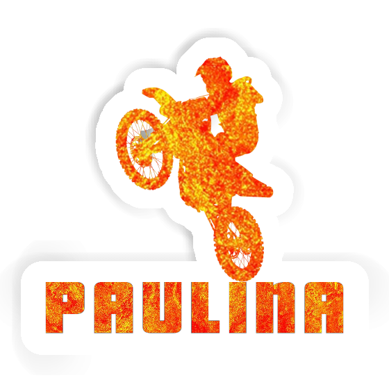 Paulina Autocollant Motocrossiste Gift package Image