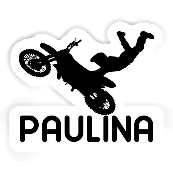 Sticker Paulina Motocross Rider Gift package Image