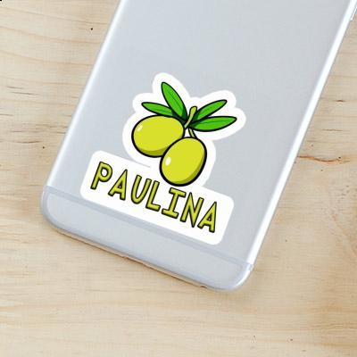 Olive Sticker Paulina Laptop Image