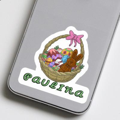 Sticker Paulina Easter basket Notebook Image