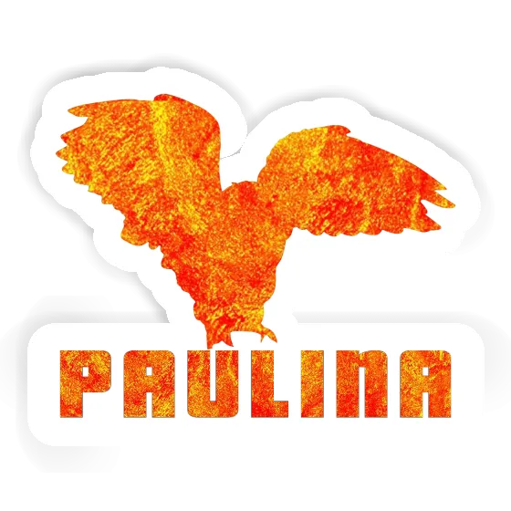 Paulina Sticker Owl Laptop Image