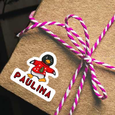 Aufkleber Weihnachtspinguin Paulina Gift package Image