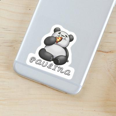 Pizza Panda Sticker Paulina Notebook Image