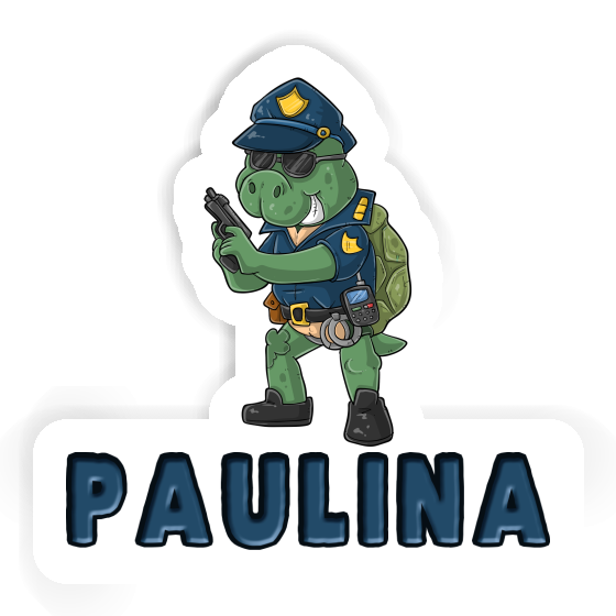 Autocollant Policier Paulina Gift package Image