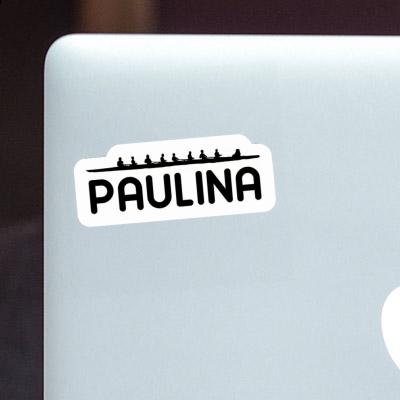 Paulina Sticker Ruderboot Notebook Image