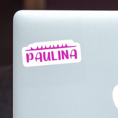 Sticker Ruderboot Paulina Laptop Image