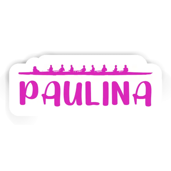 Sticker Ruderboot Paulina Notebook Image