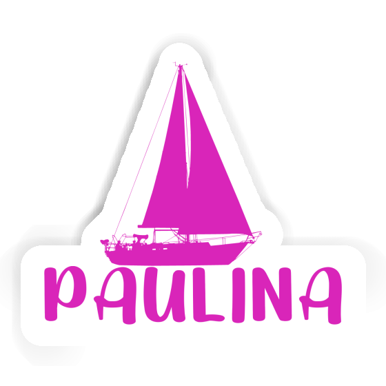 Aufkleber Paulina Segelboot Image